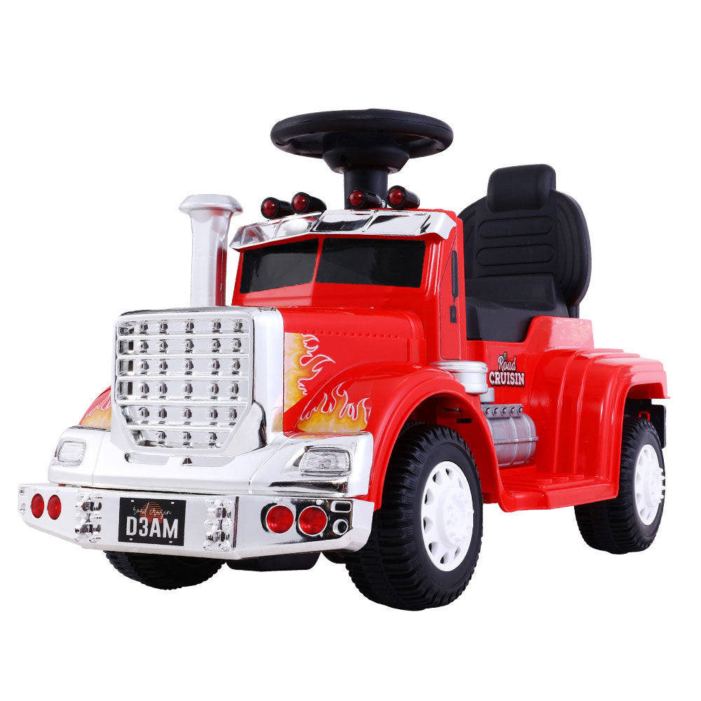 Kids ride on store trucks