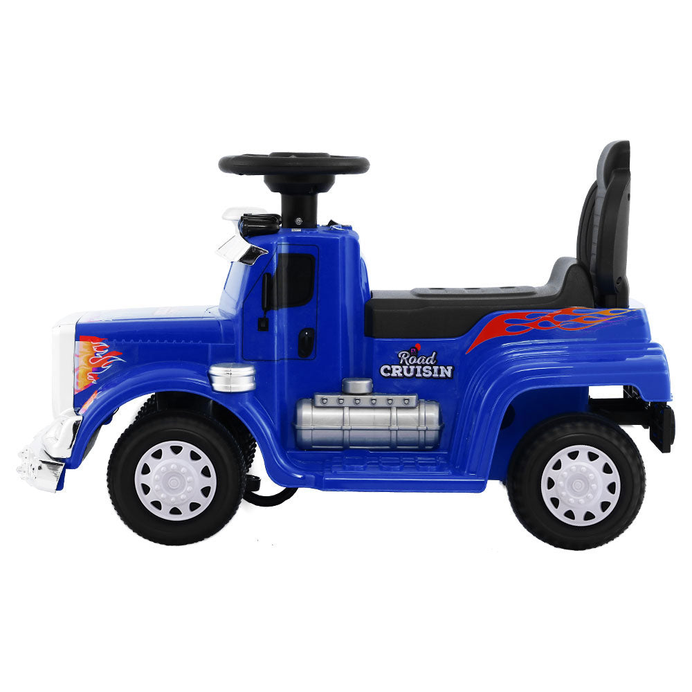 Blue truck ride on toy deals