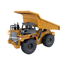 Remote Control Dump Truck Model (6 Channel) Driving Cab & Alloy Bucket from kidscarz.com.au, we sell affordable ride on toys, free shipping Australia wide, Load image into Gallery viewer, Remote Control Dump Truck Model (6 Channel) Driving Cab &amp; Alloy Bucket
